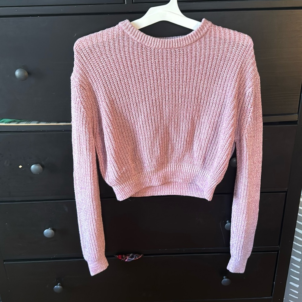 pink sweater from urban outfitters